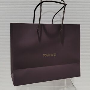 Tom Ford Gift Bag Brown Corded Handle New
